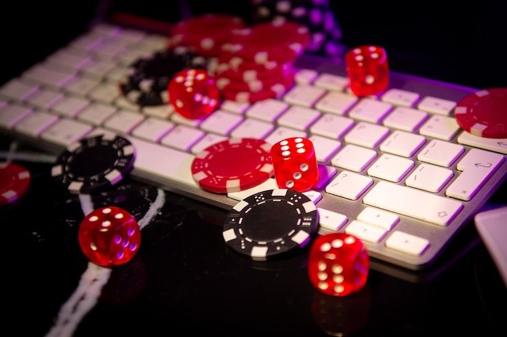 Live dealer at Habanero blackjack table with multiple camera angles and clear studio lighting